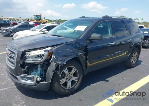 2015 GMC Acadia Sle-2 from USA, damaged, VIN 1GKKRPKD1FJ364393